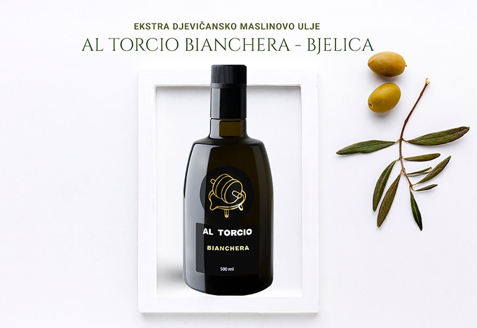 ÖLMÜHLE AL TORCIO, NOVIGRAD Natives Olivenöl extra BIANCHERA - BJELICA
