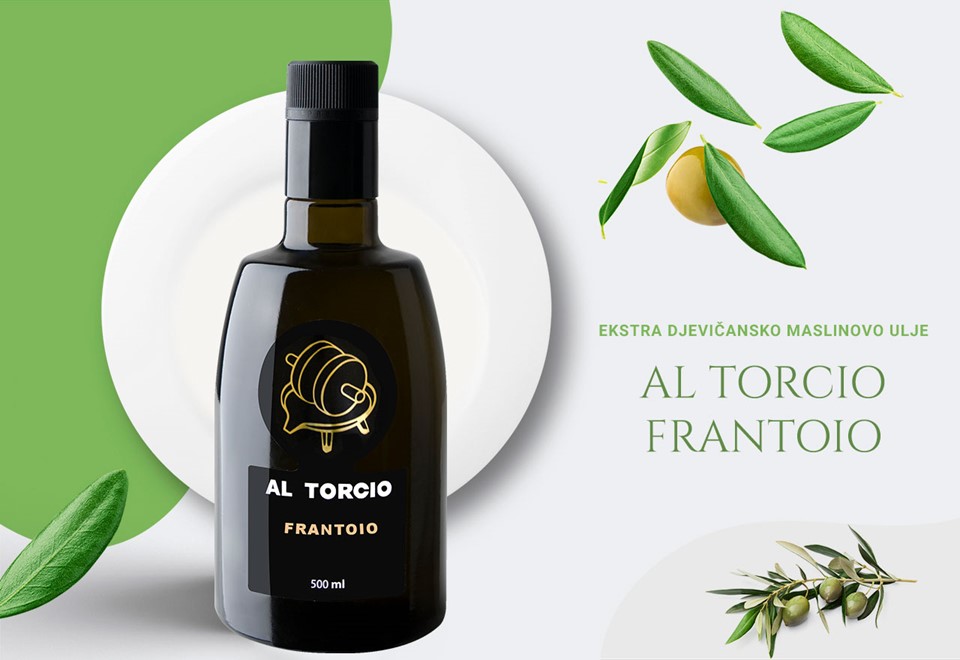 ÖLMÜHLE AL TORCIO, NOVIGRAD Natives Olivenöl extra FRANTOIO