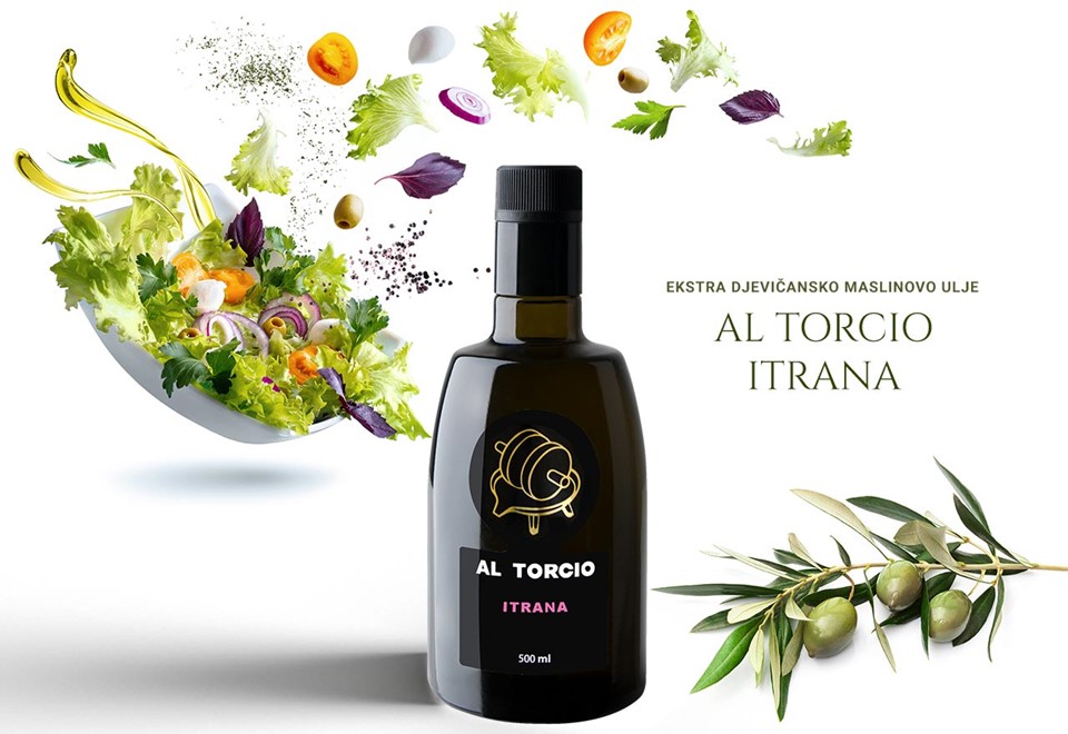 ÖLMÜHLE AL TORCIO, NOVIGRAD Natives Olivenöl extra ITRANA