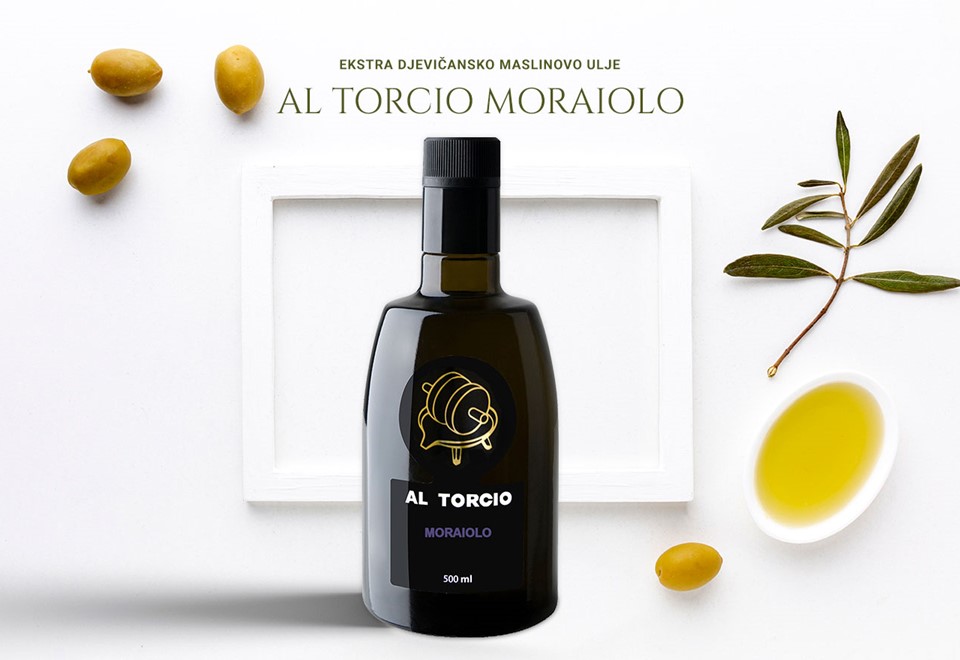 ÖLMÜHLE AL TORCIO, NOVIGRAD Natives Olivenöl extra MORAIOLO