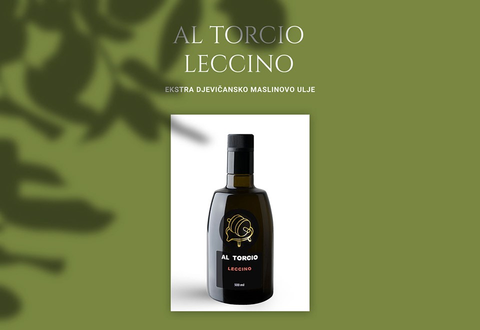 AL TORCIO OIL MILL, NOVIGRAD Extra virgin olive oil LECCINO